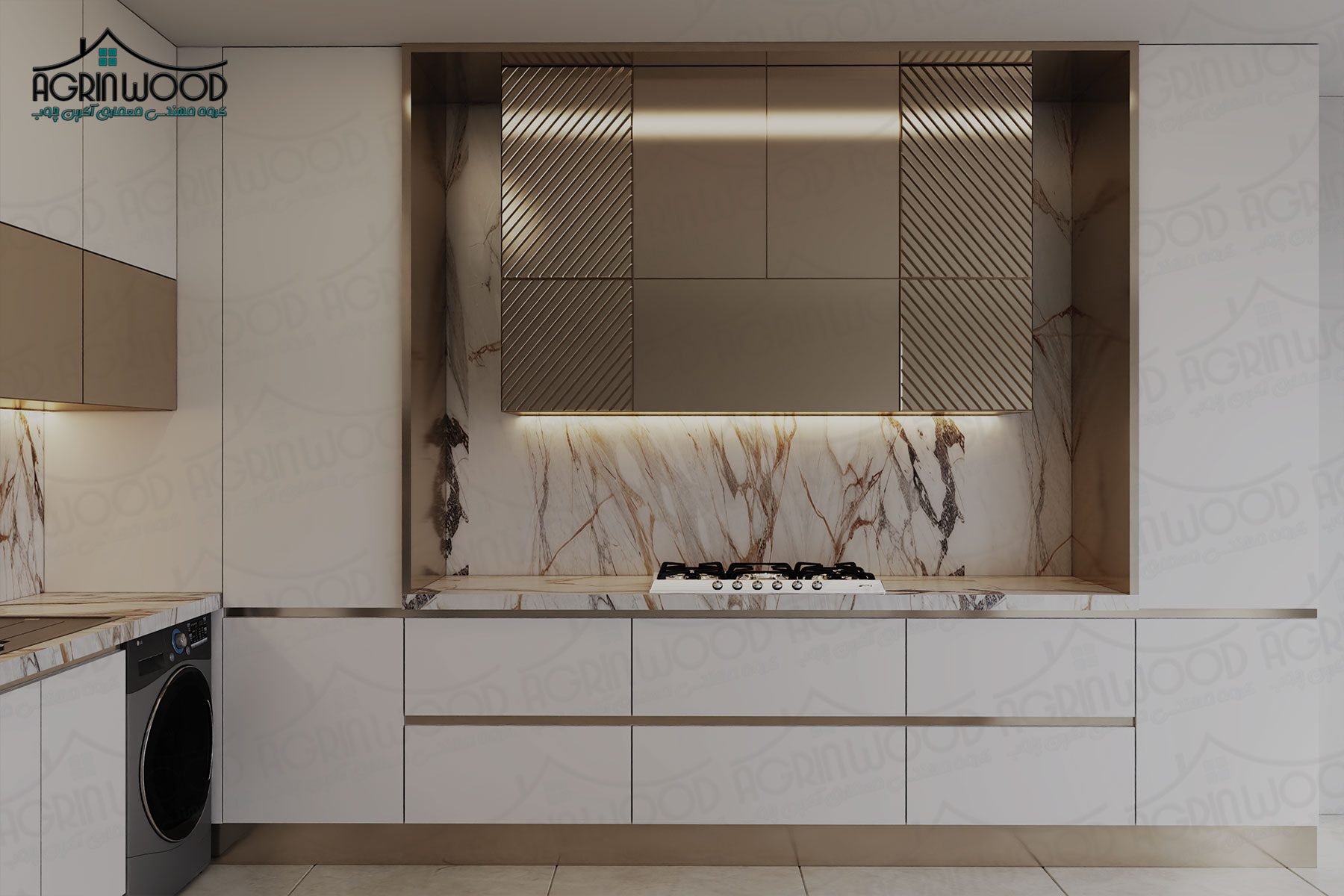 کابینت ام دی اف مات یا براق کابینت ام دی اف مات یا براق