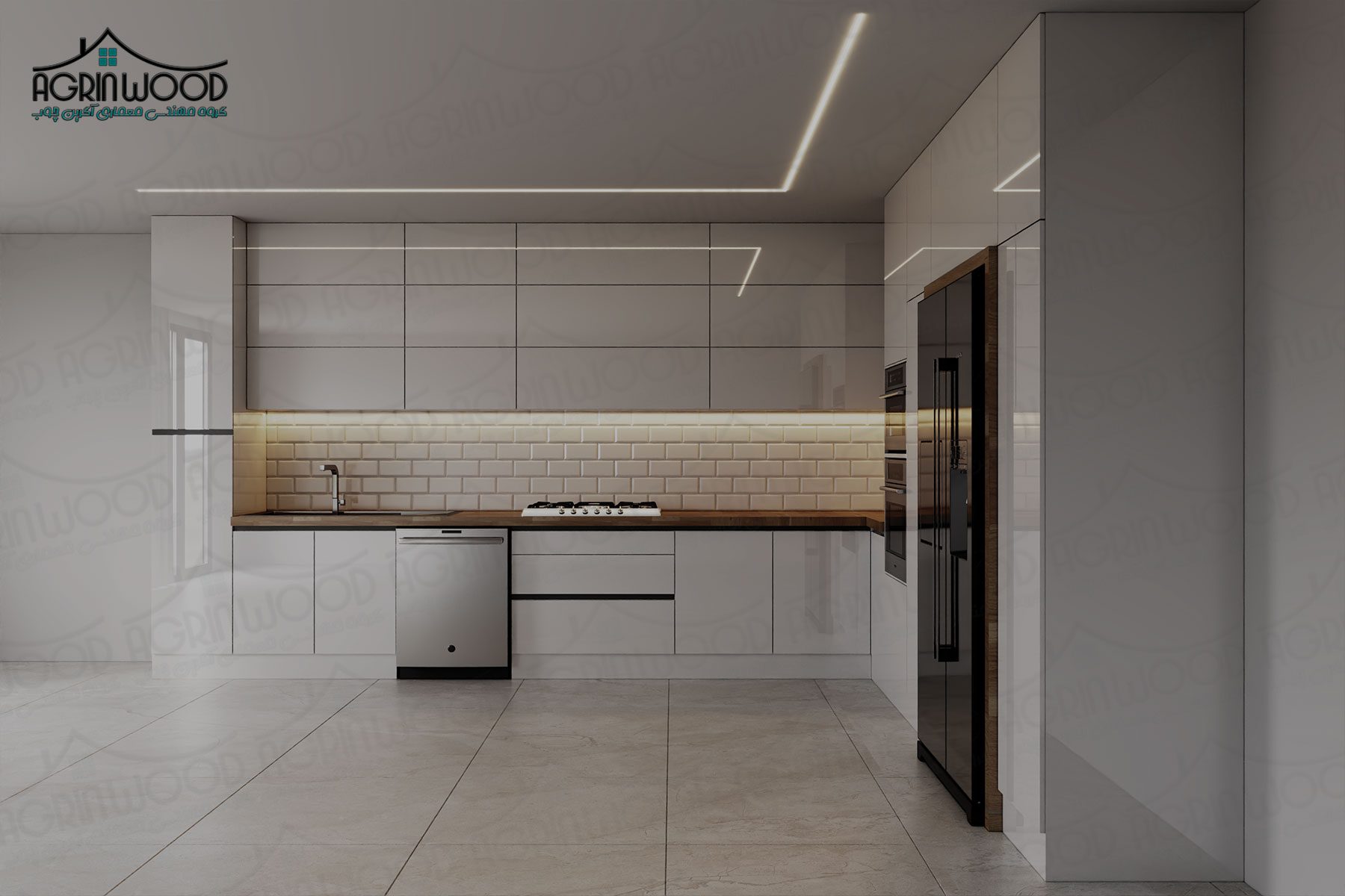 طراحی کابینت مدرن 2025