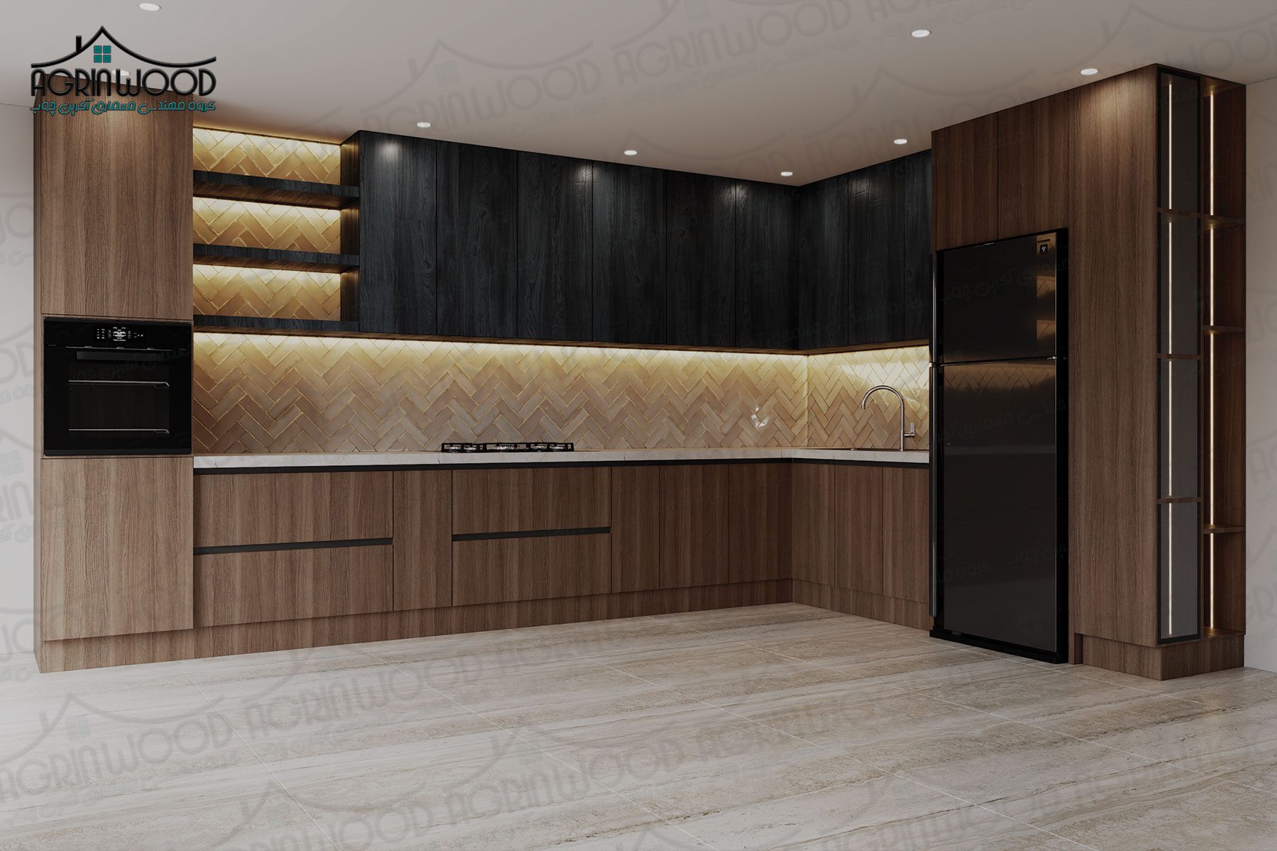 کدام رنگ کابینت ام دی اف پرطرفدار است