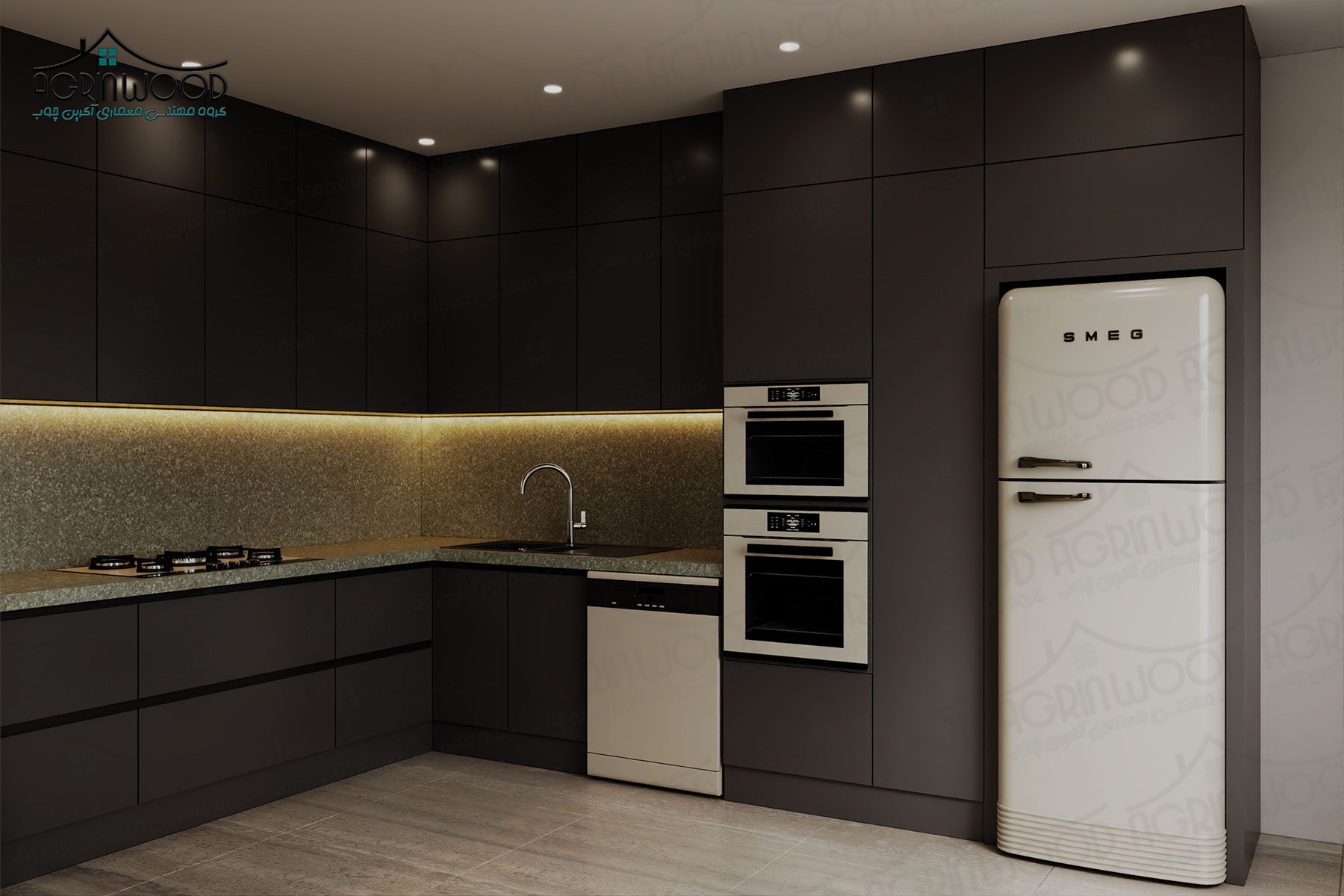 طراحی کابینت مدرن 2025