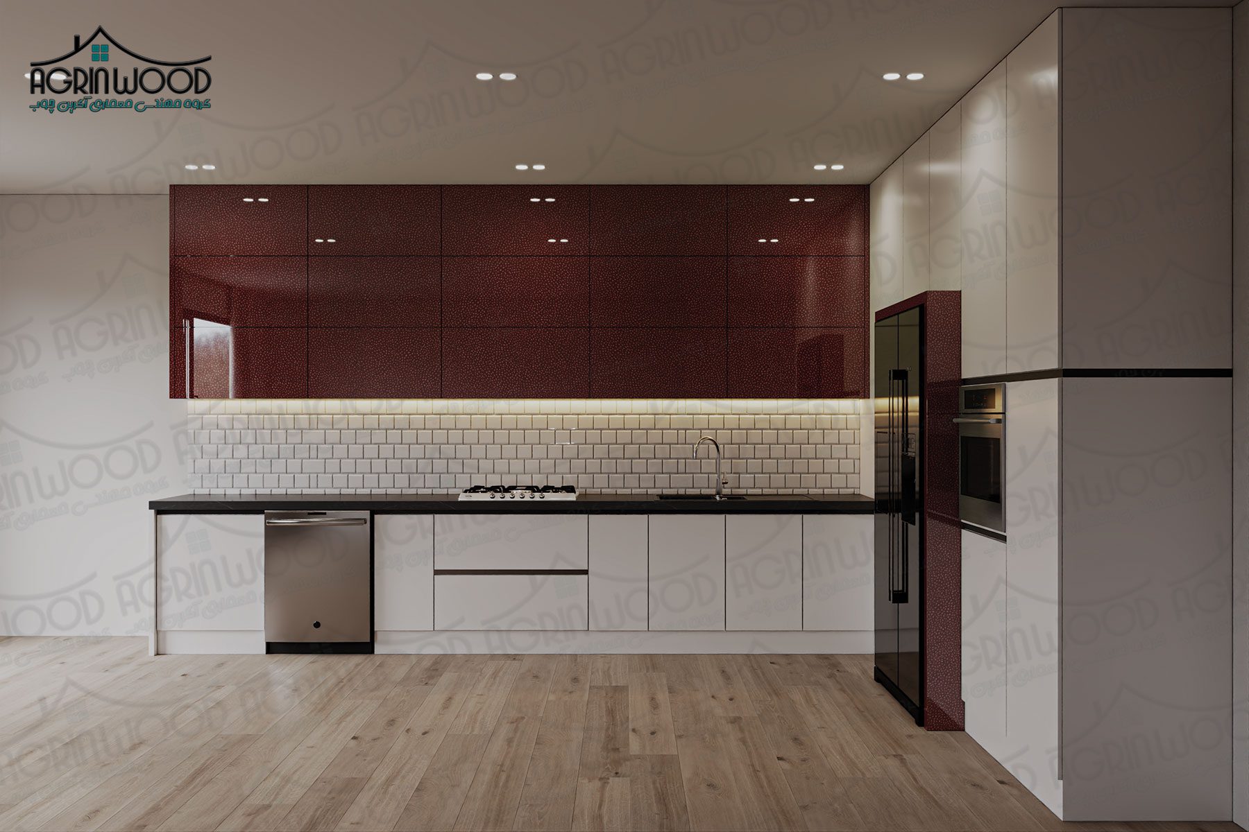 کدام رنگ کابینت های‌گلاس پرطرفدار است