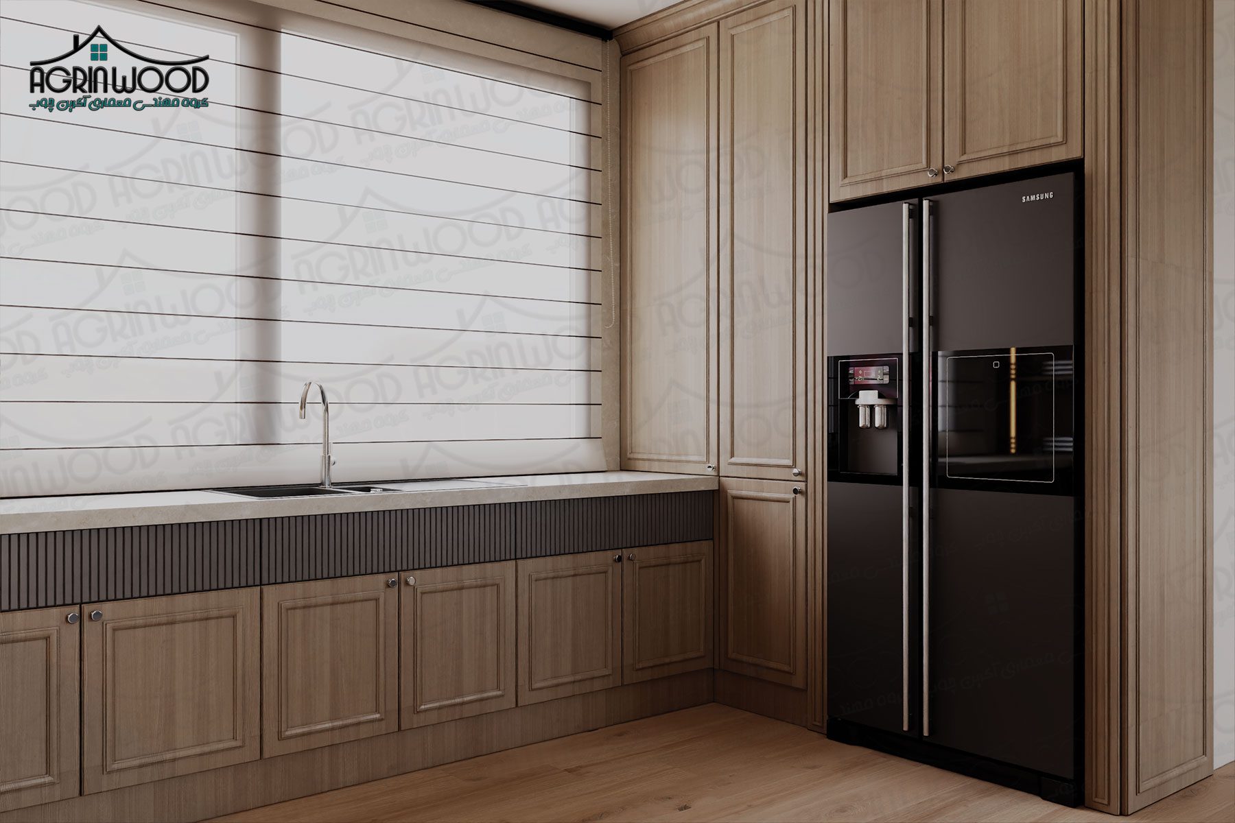 کابینت چوبی طرحدار