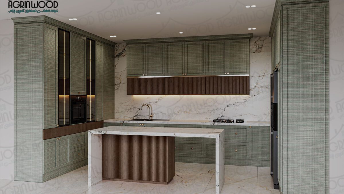 کابینت طرحدار نئوکلاسیک