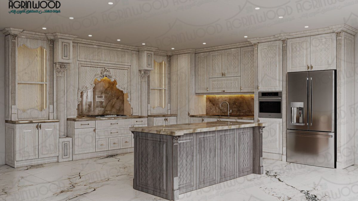 کدام رنگ کابینت روکش چوب پرطرفدار است