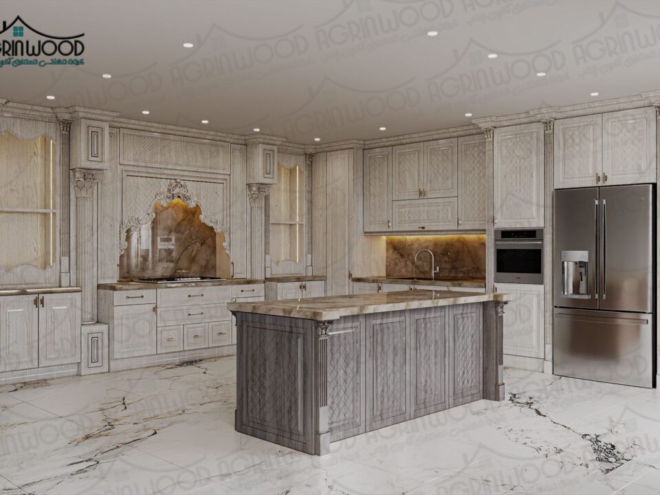 کدام رنگ کابینت روکش چوب پرطرفدار است
