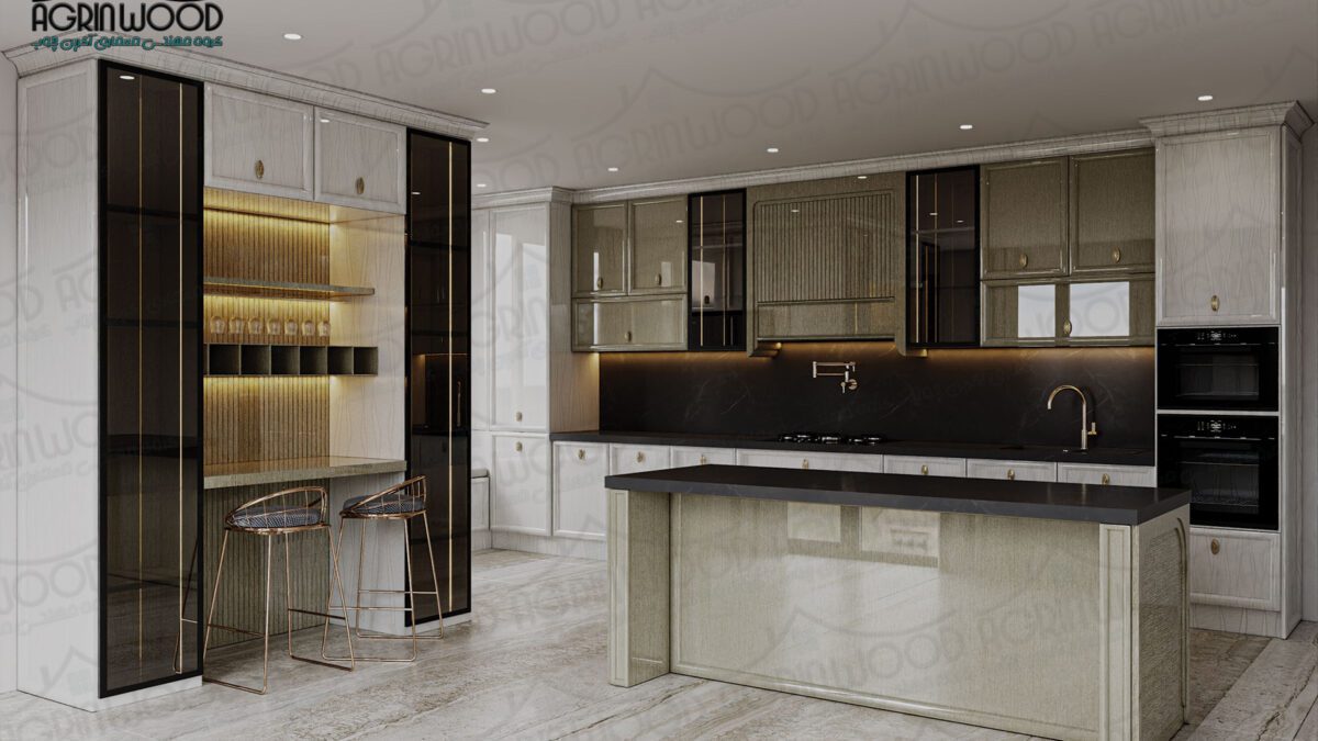 کابینت طرحدار انزو