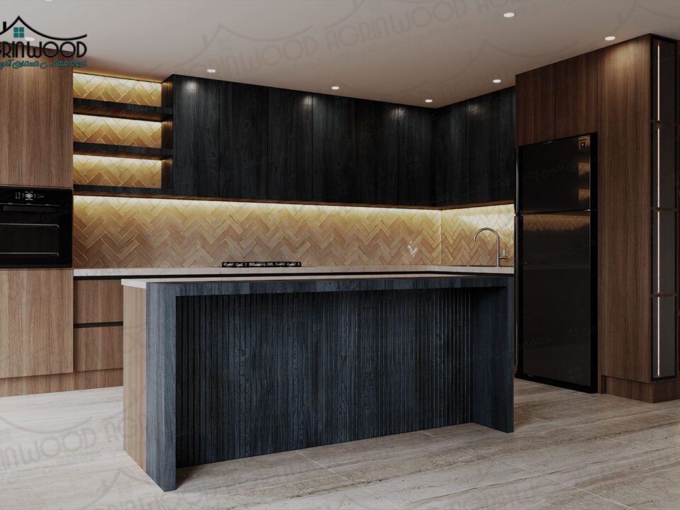 کابینت طرحدار ام دی اف