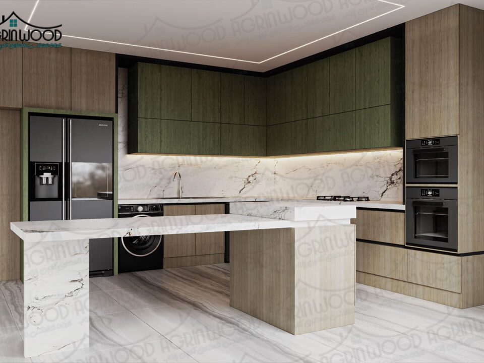 مدل مدرن کابینت ام دی اف