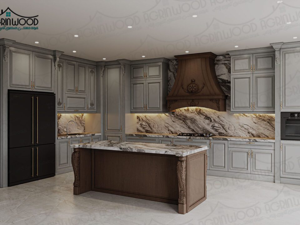 طراحی کابینت کلاسیک 2025