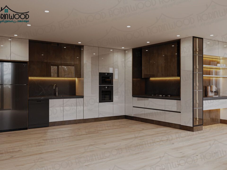طراحی کابینت های گلاس 2025