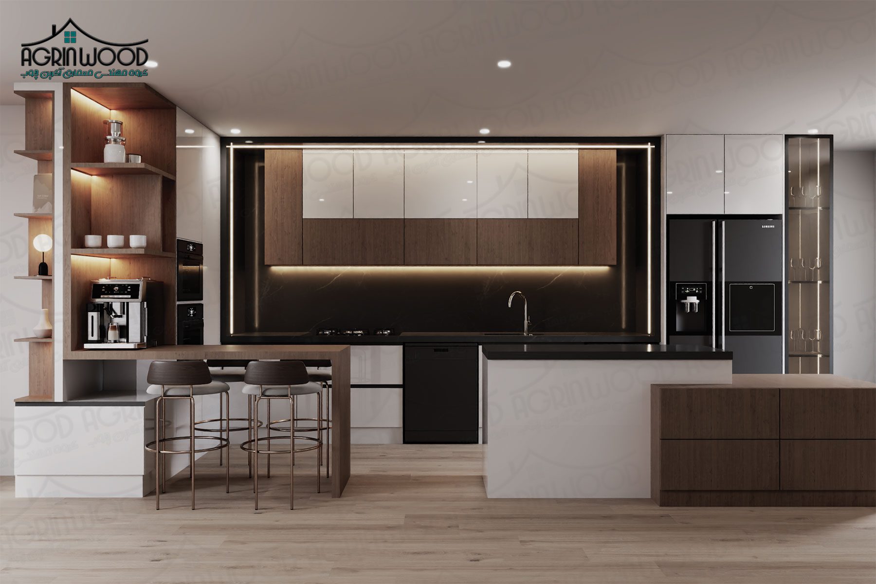 طراحی کابینت مدرن 2025