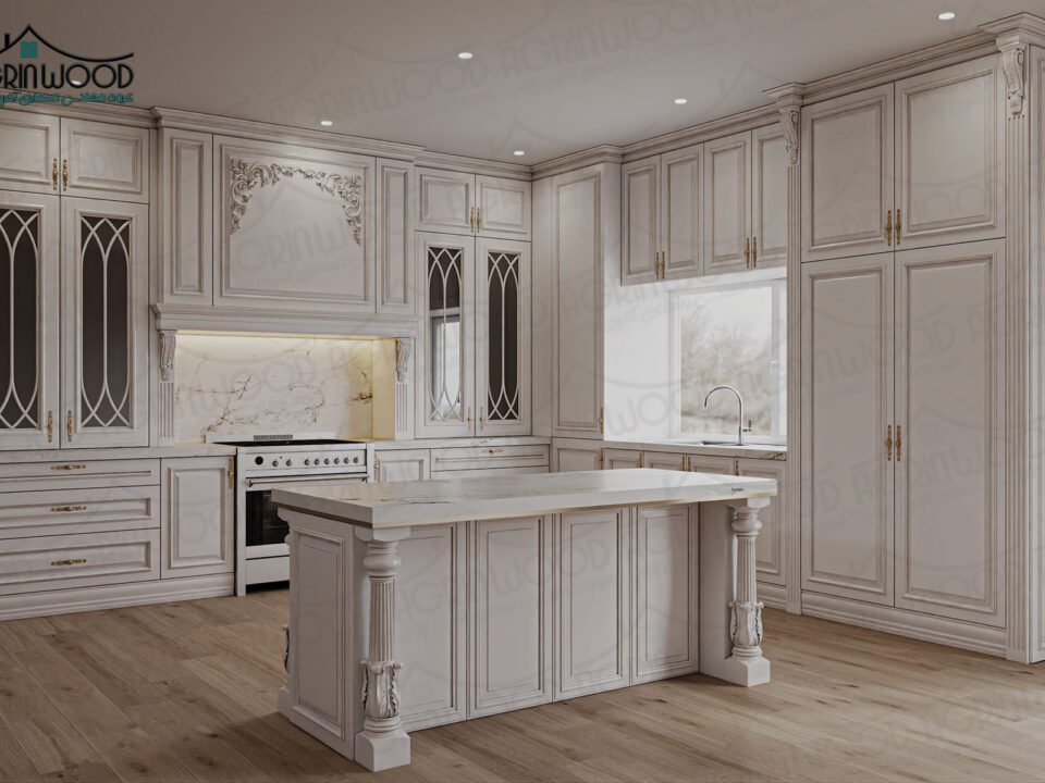کدام رنگ کابینت کلاسیک پرطرفدار است