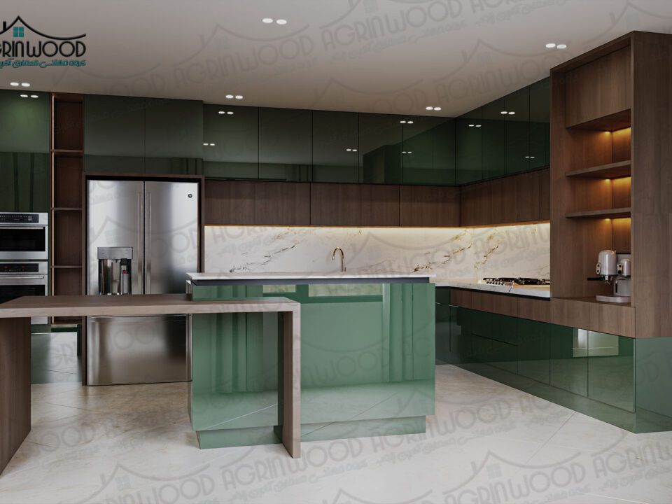 مدل مدرن کابینت ترکیبی