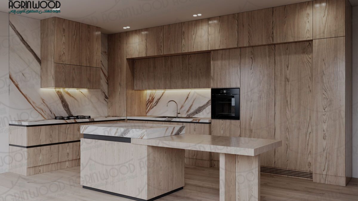 کابینت چوبی طرحدار