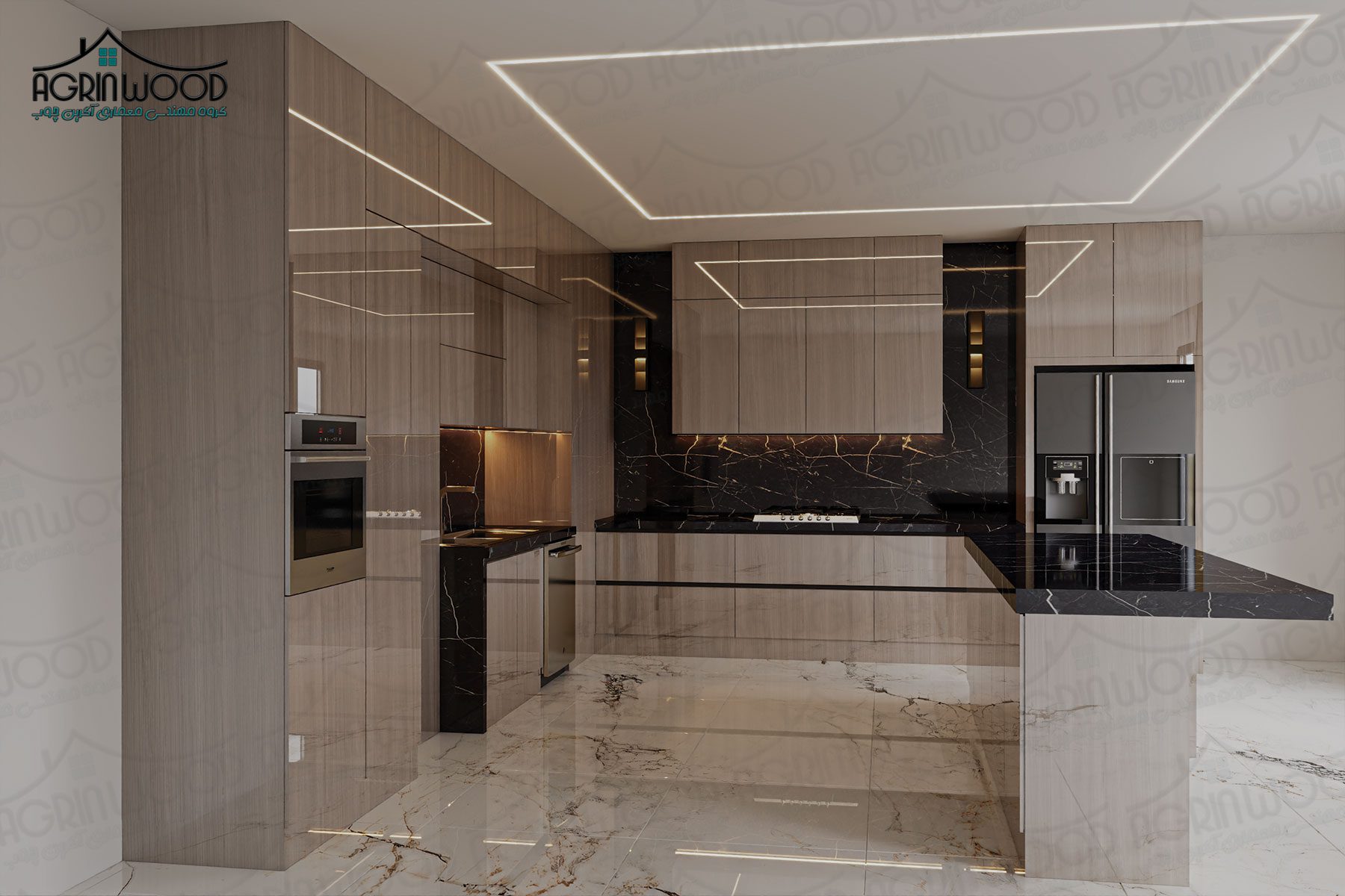 کابینت طرحدار