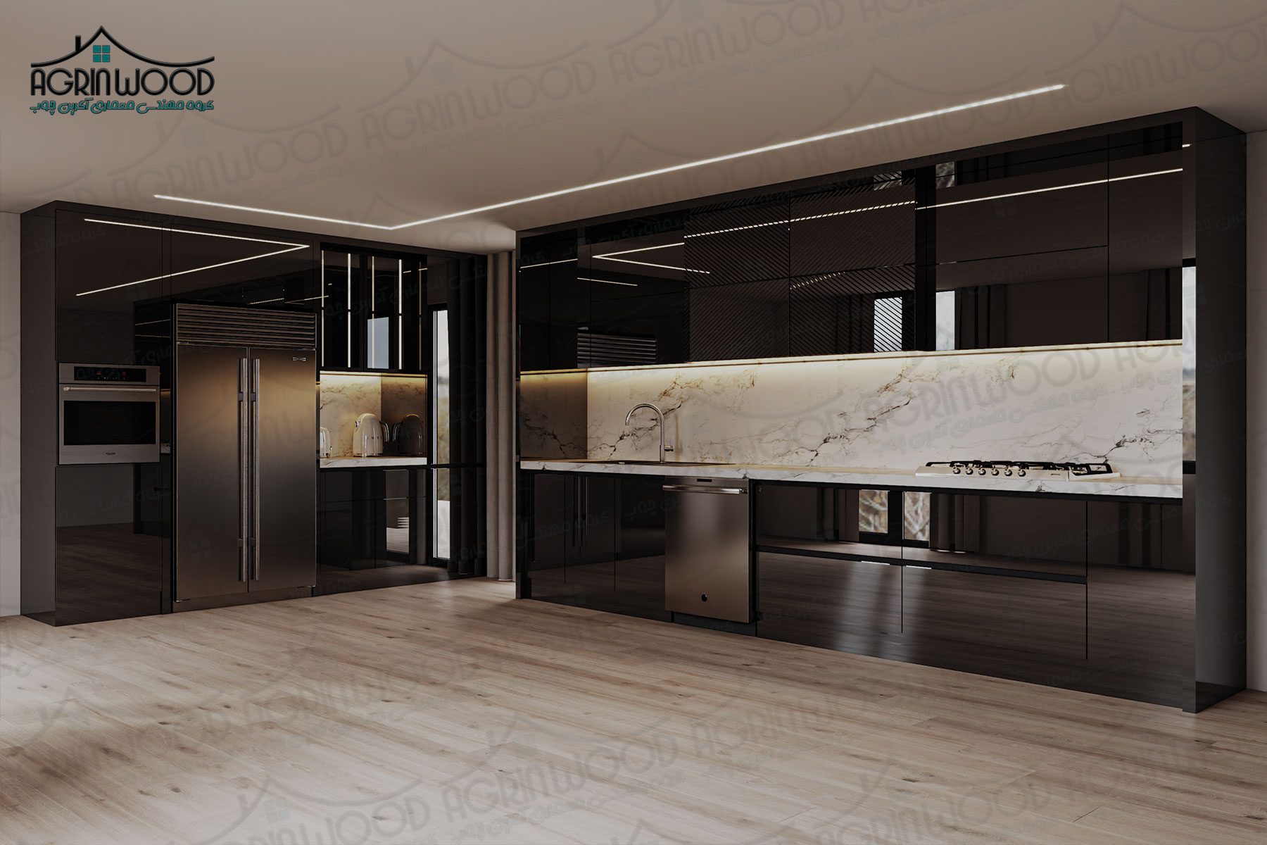 مدل مدرن پلی گلاس