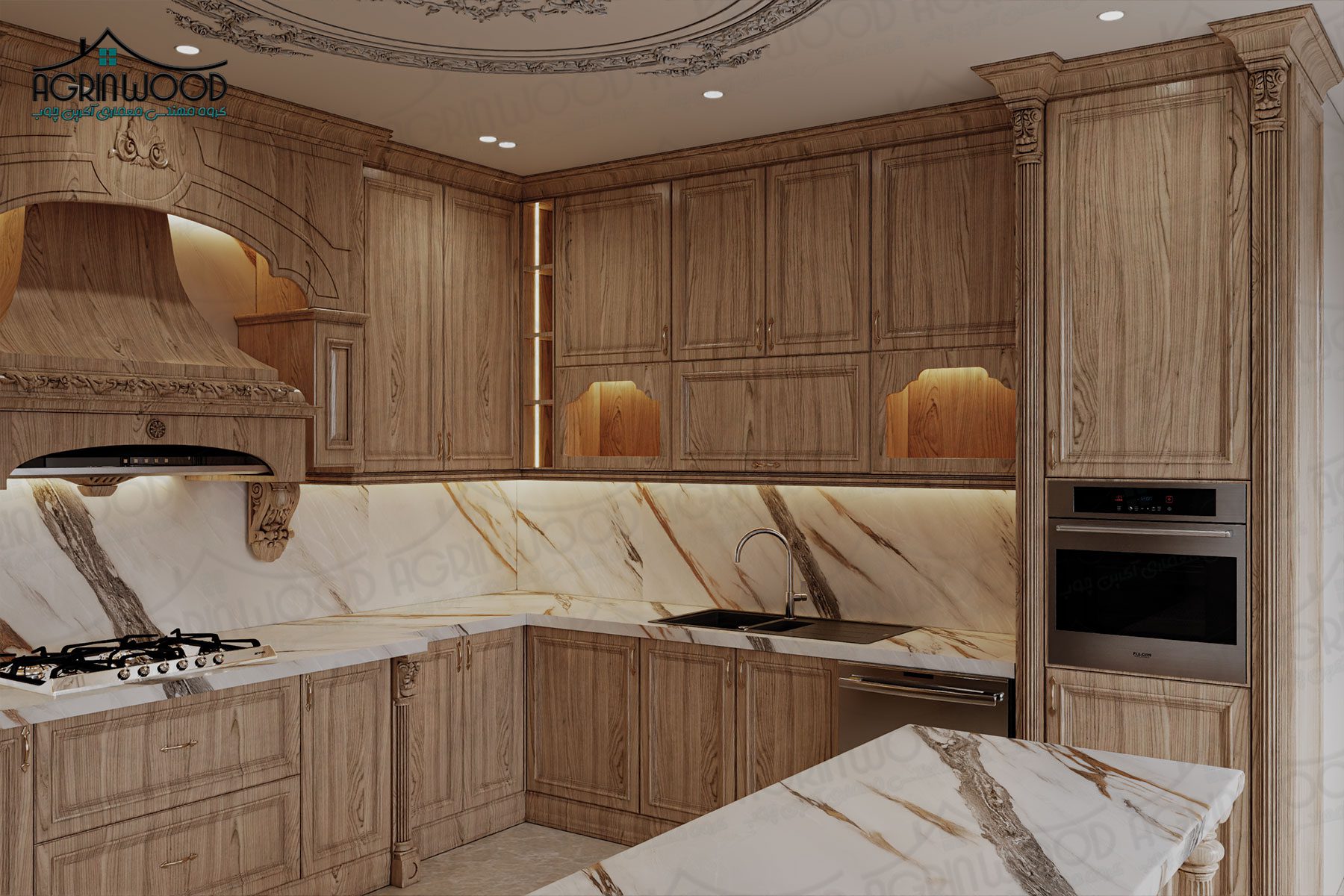 کابینت طرحدار جدید