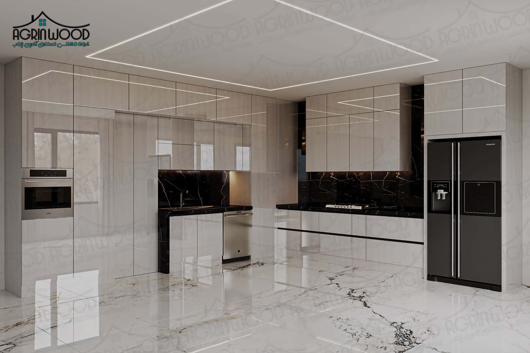 کدام رنگ کابینت مدرن پرطرفدار است