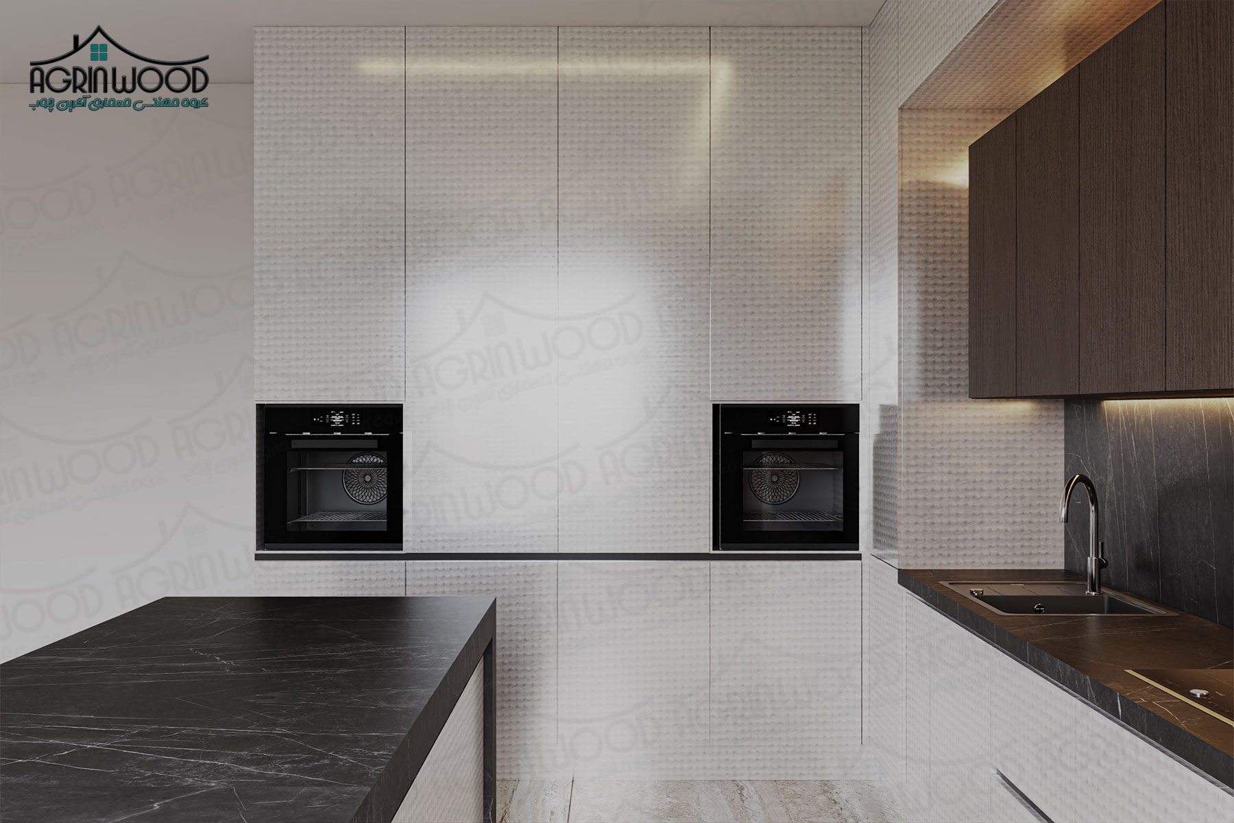 مدل مدرن کابینت های گلاس