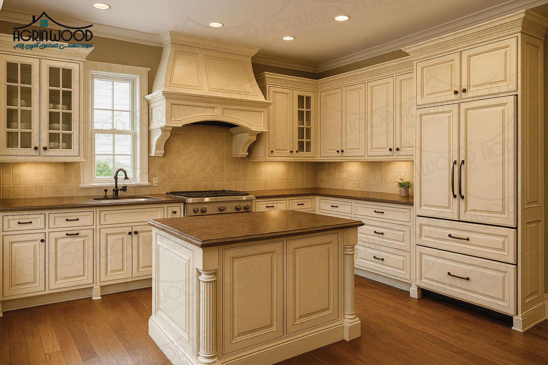 طرح کابینت کرم ممبران