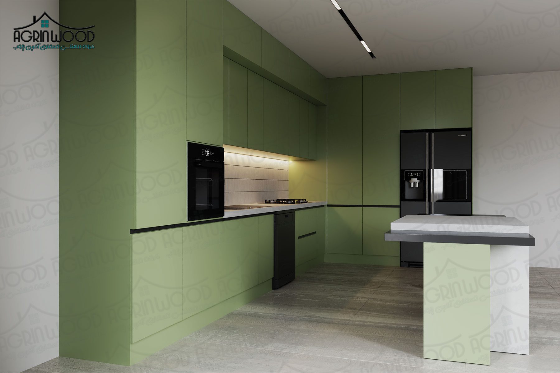 کابینت روکش ملامینه ام دی اف کابینت روکش ملامینه ام دی اف