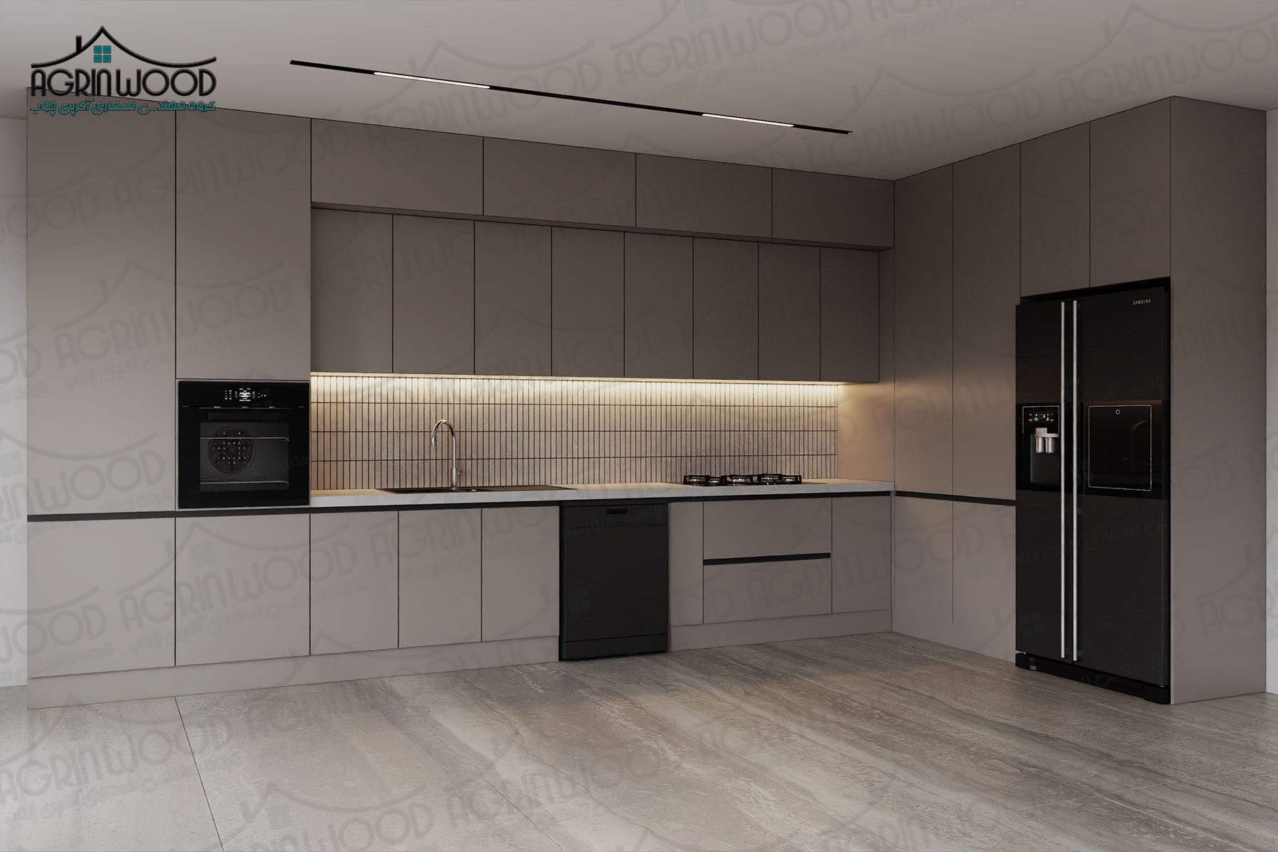 کابینت روکش ملامینه