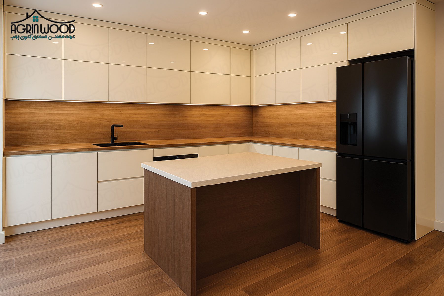 انواع کابینت کرم های گلاس