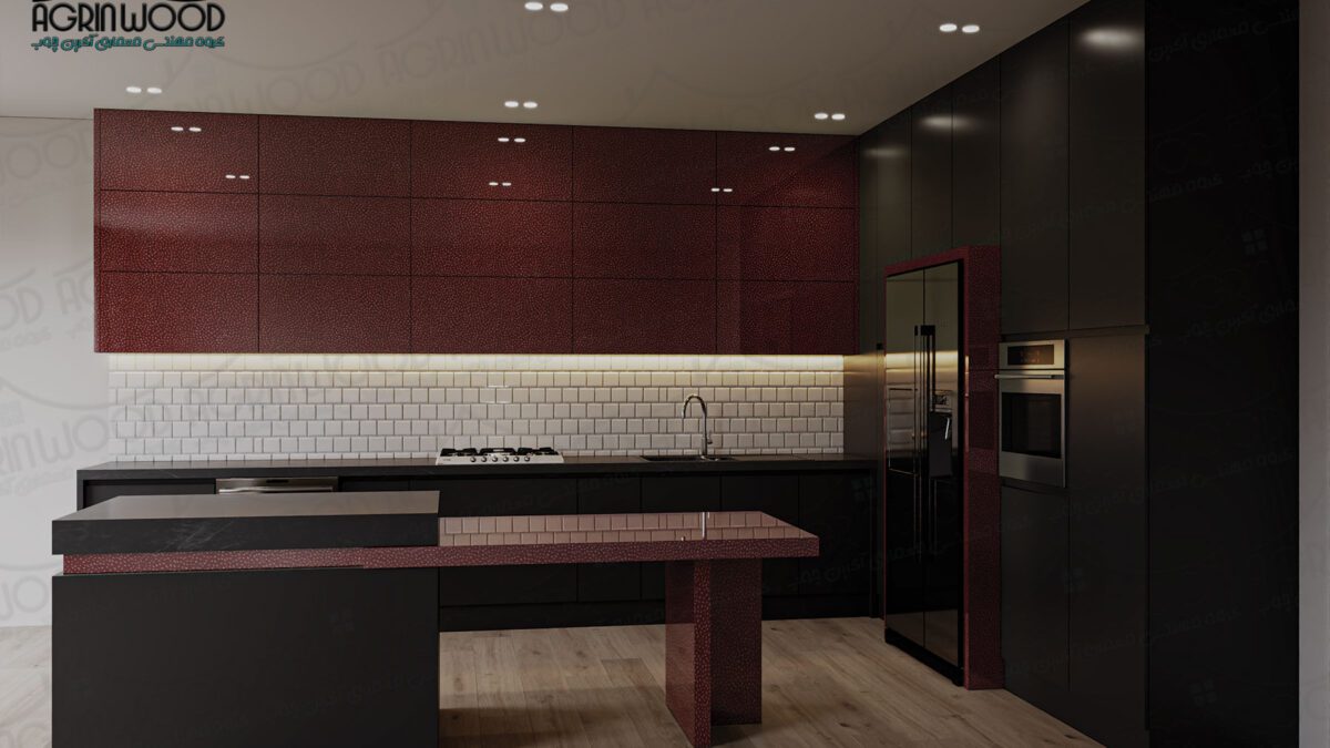 کابینت روکش ملامینه های گلاس