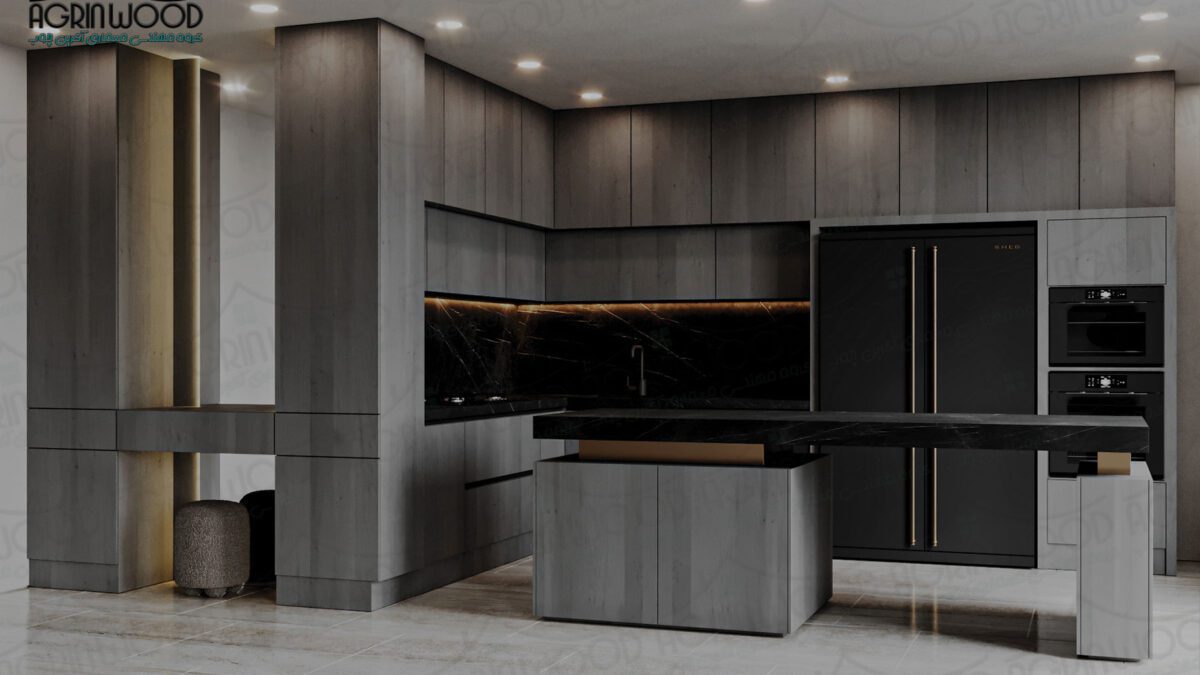 کابینت روکش ملامینه ام دی اف