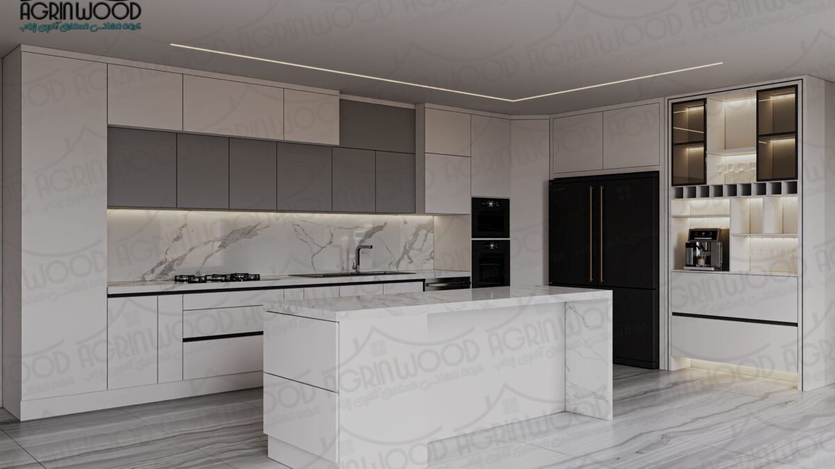 کابینت روکش ملامینه