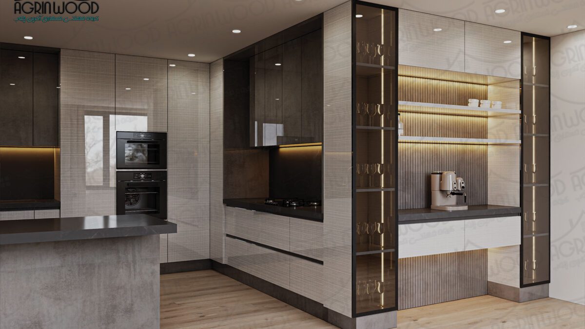 کابینت هایگلاس ایرانی