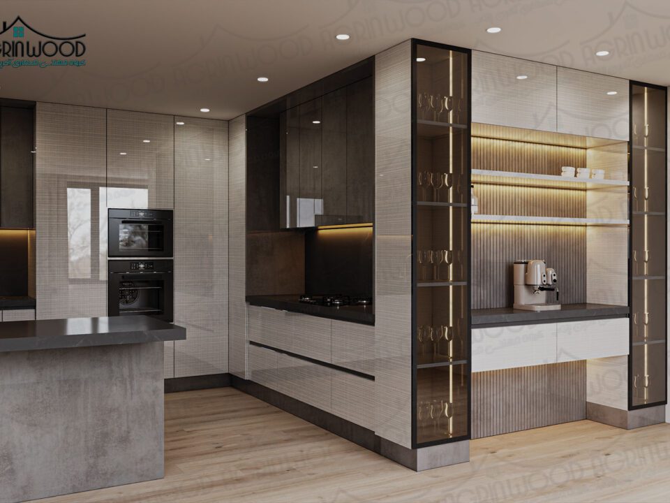 کابینت هایگلاس ایرانی