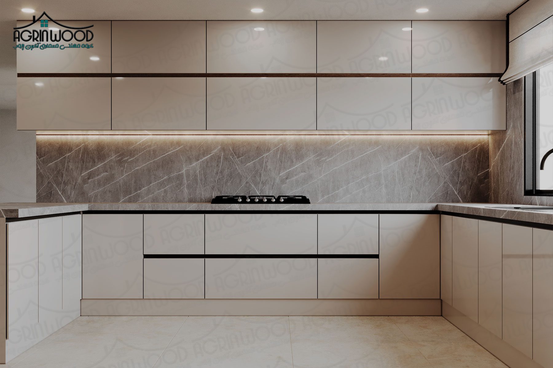 بهترین کابینت کرم های گلاس