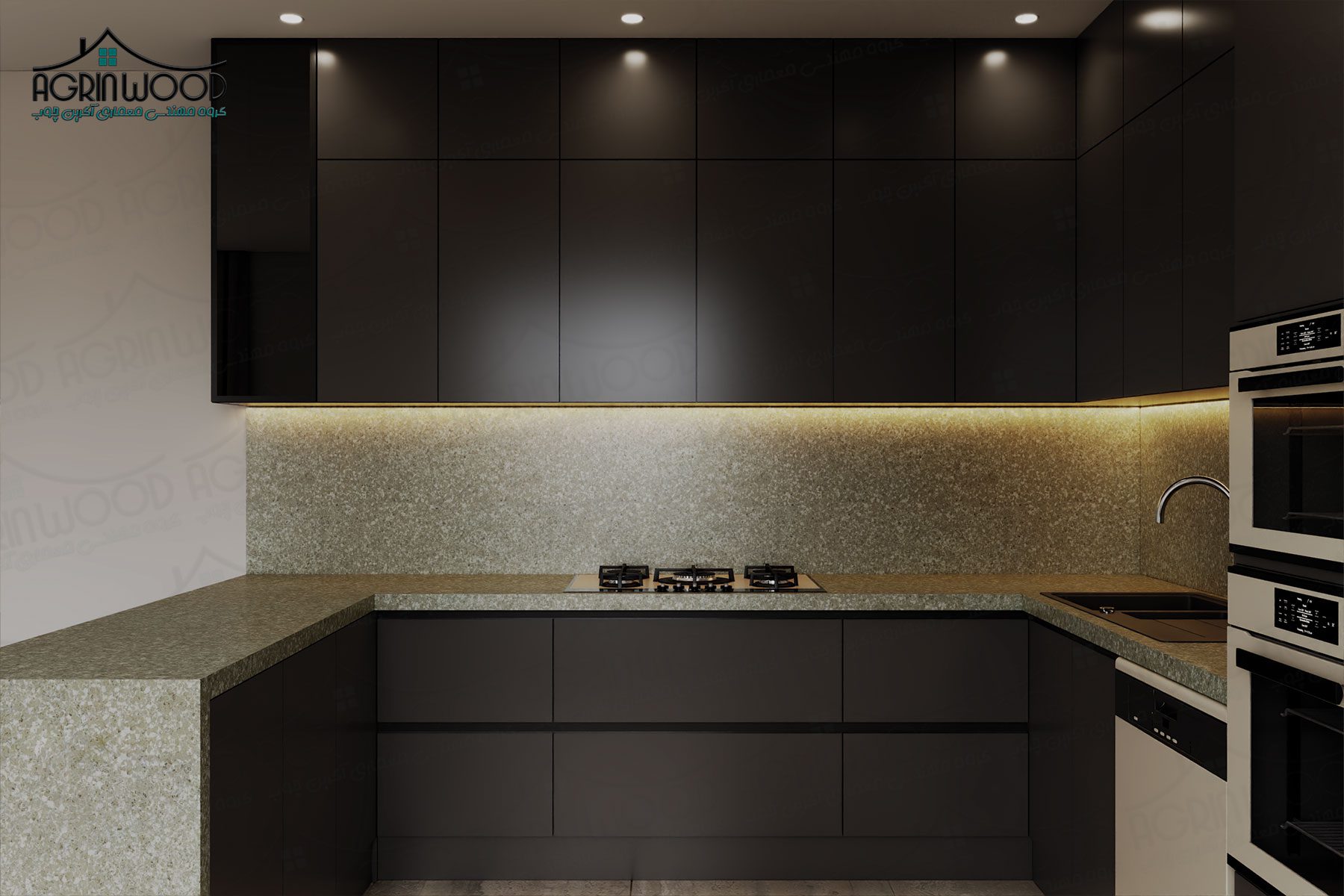 طراحی کابینت ام دی اف 2025