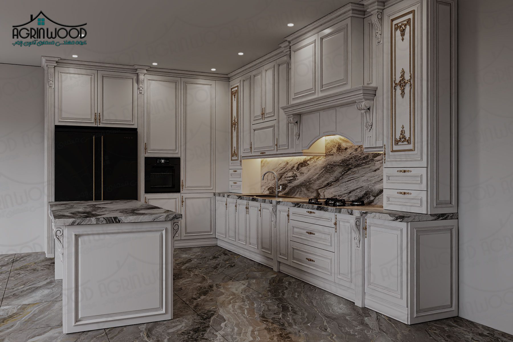 رنگ ایده آل کابینت ممبران