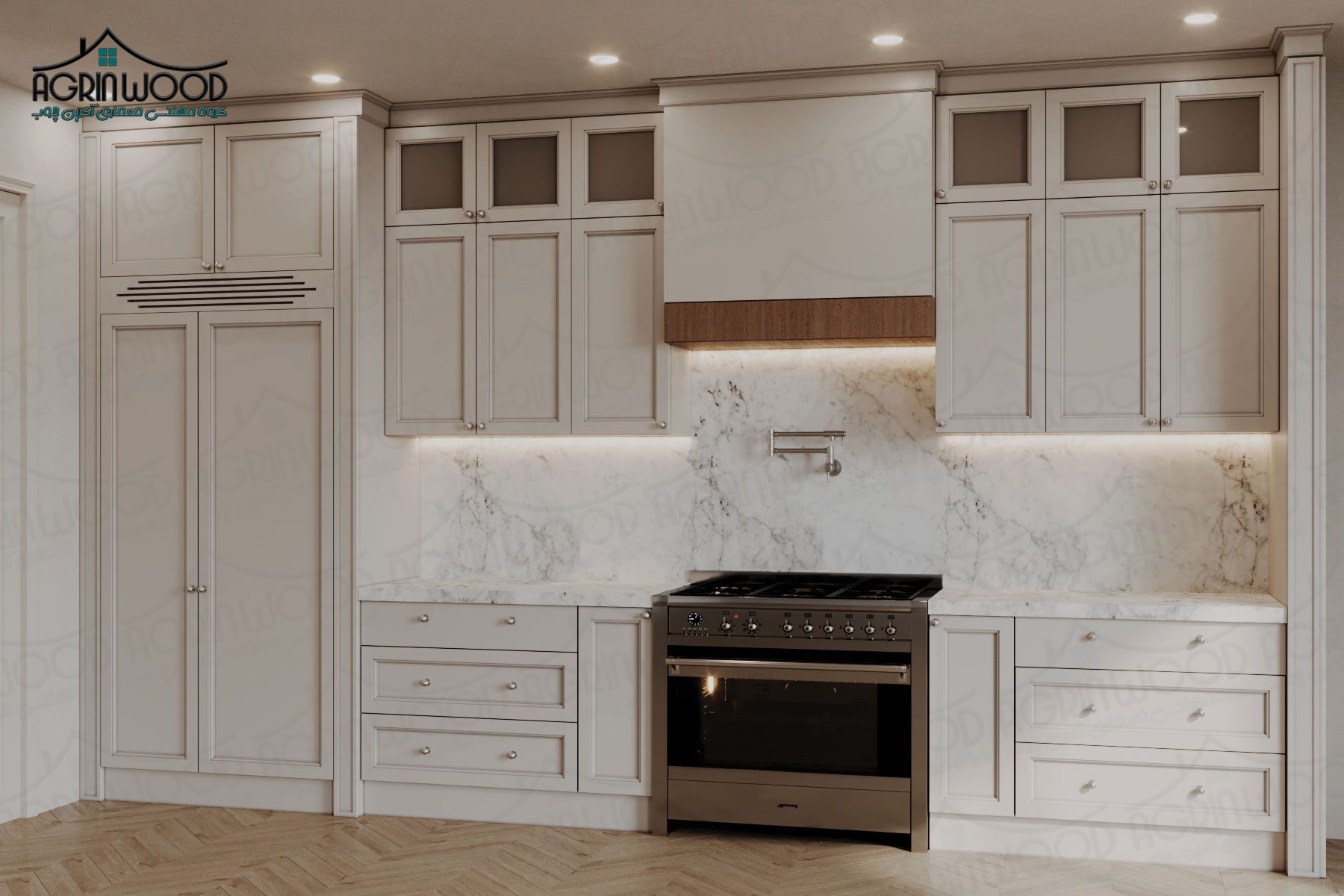 انواع رنگ کابینت آشپزخانه