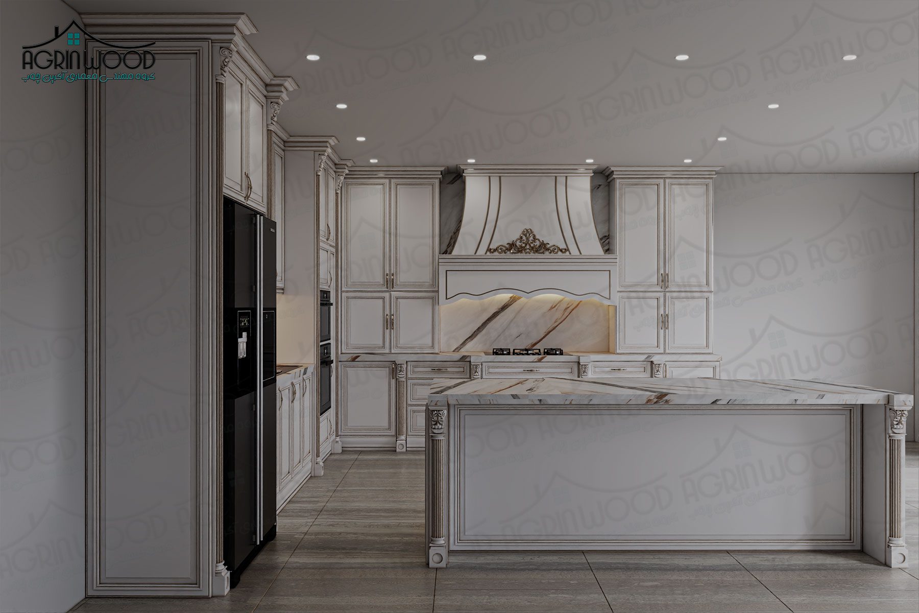 بهترین روکش کابینت روکش وکیوم