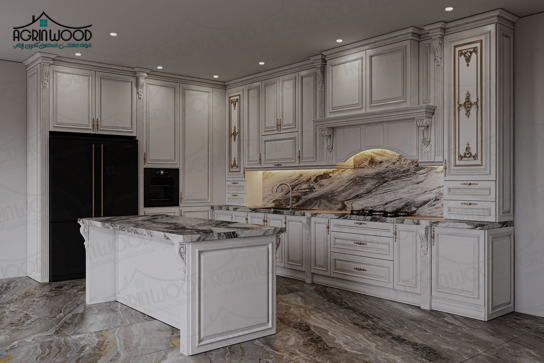 بهترین روکش کابینت ملامینه