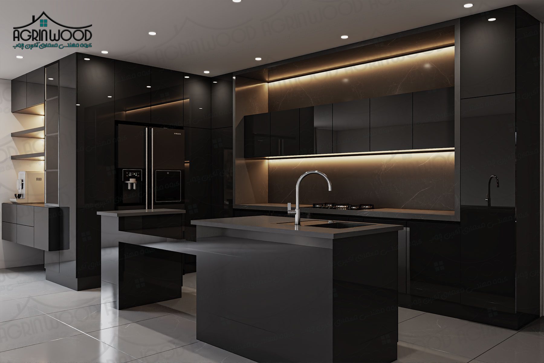 بهترین روکش کابینت مدرن