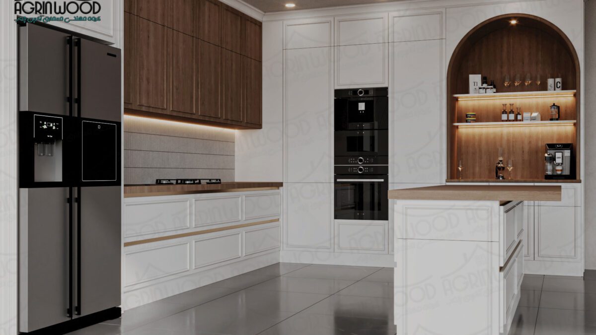 بهترین روکش کابینت نئوکلاسیک