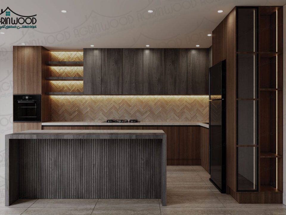 مدل شیک کابینت ملامینه