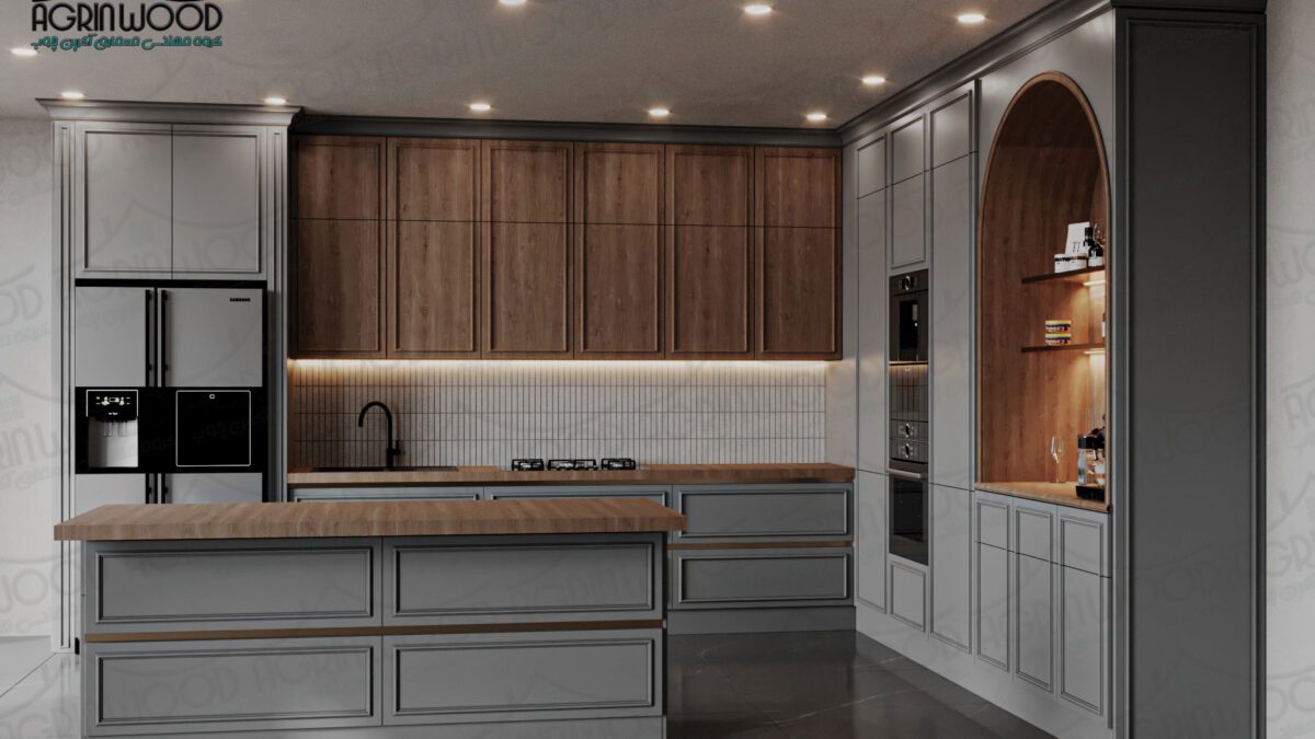 مدل شیک کابینت کف تراش