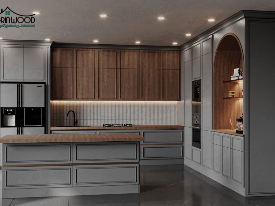 مدل شیک کابینت کف تراش