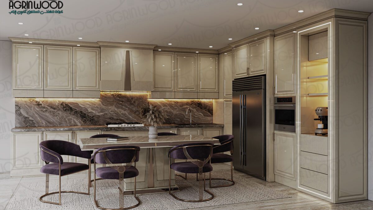 مدل شیک کابینت نئوکلاسیک