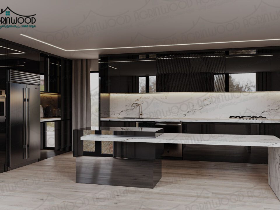 مدل شیک کابینت پلی گلاس