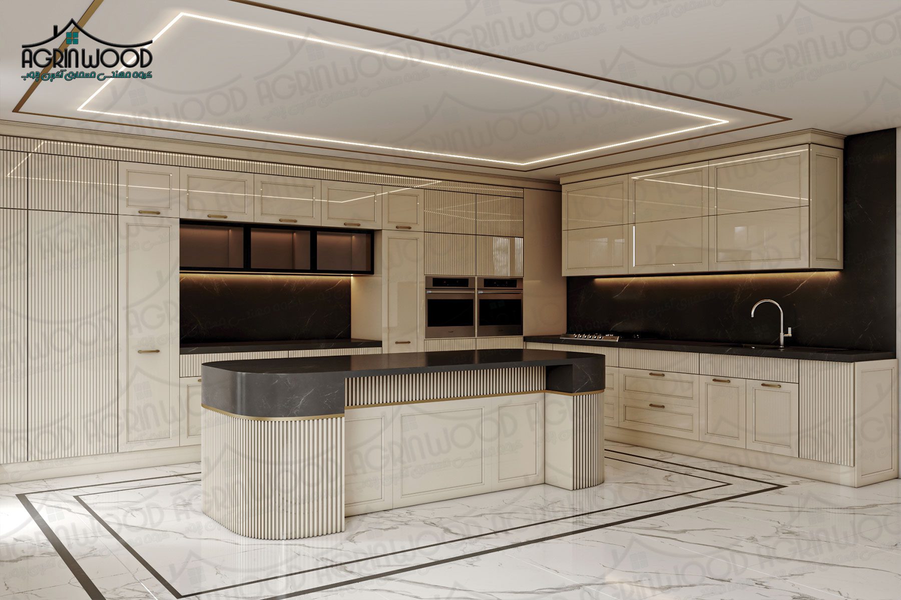 مدل شیک کابینت انزو