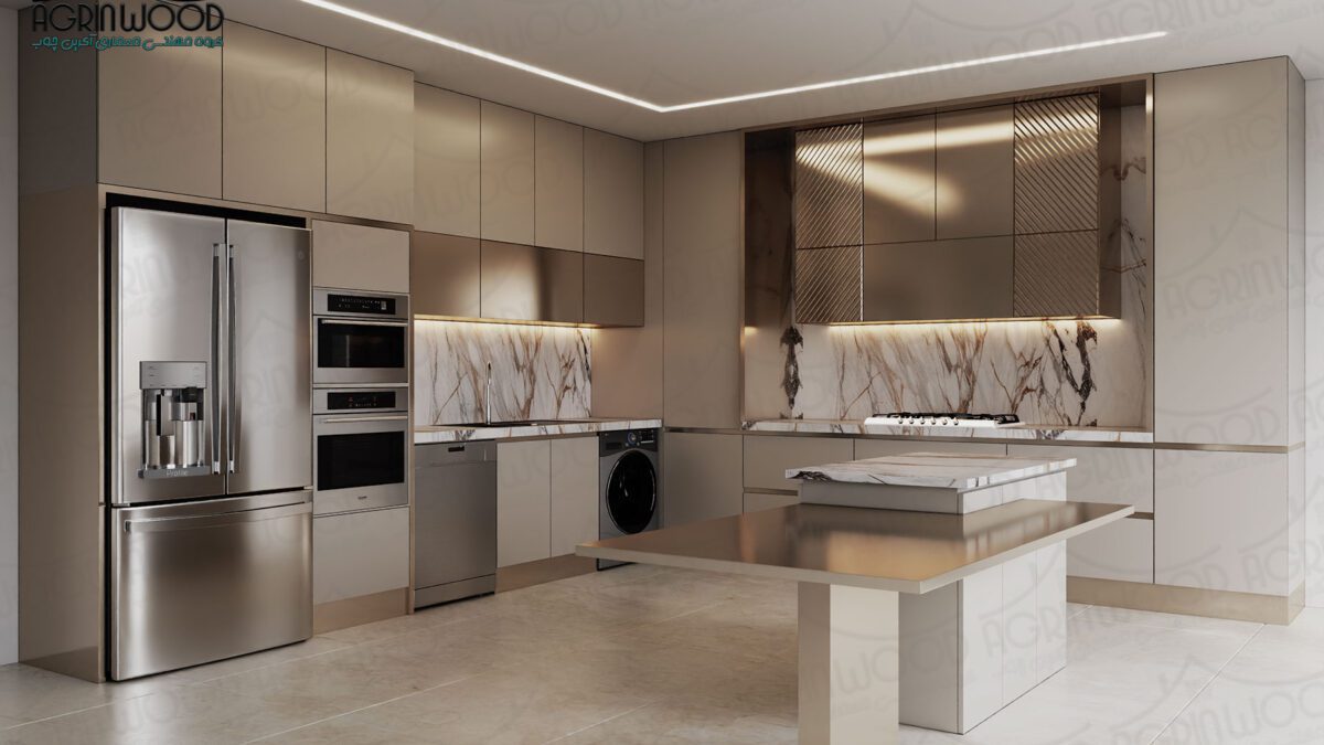 کابینت ام دی اف نسکافه ای