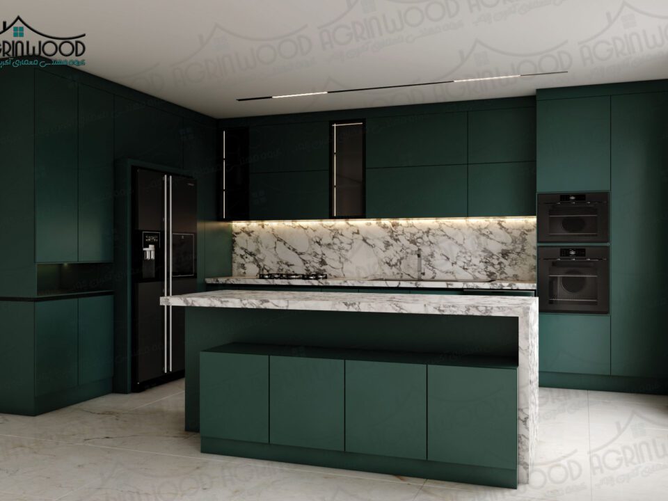 رنگ ایده آل کابینت ام دی اف