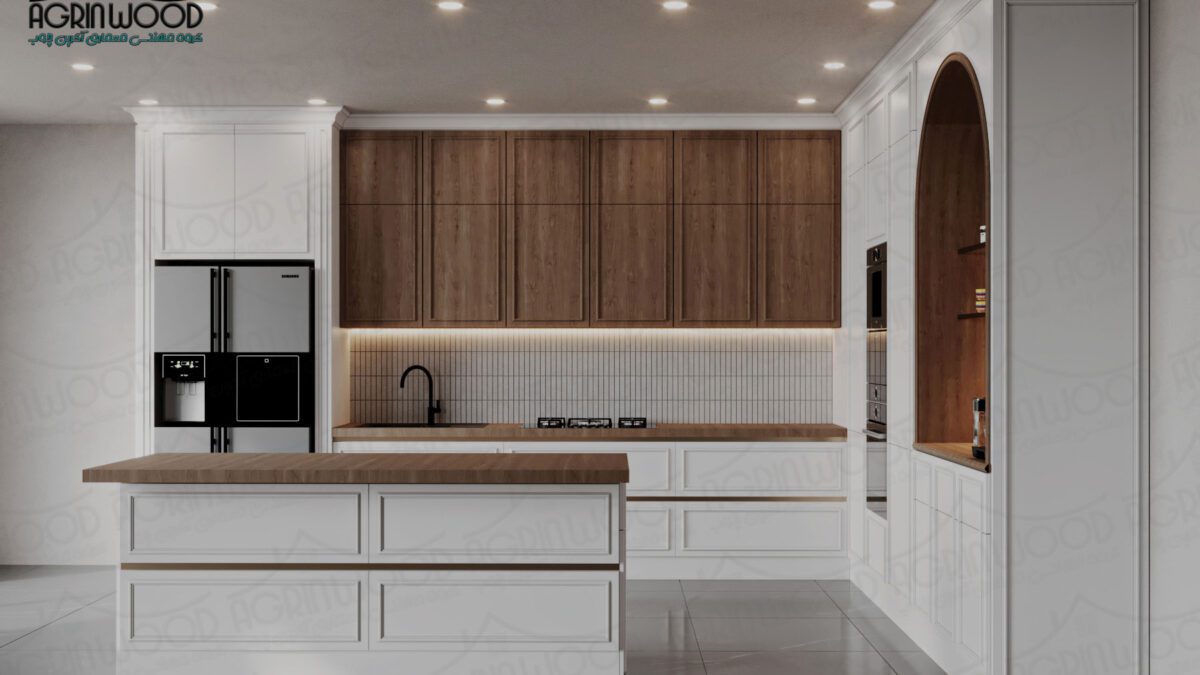 رنگ ایده آل کابینت کف تراش