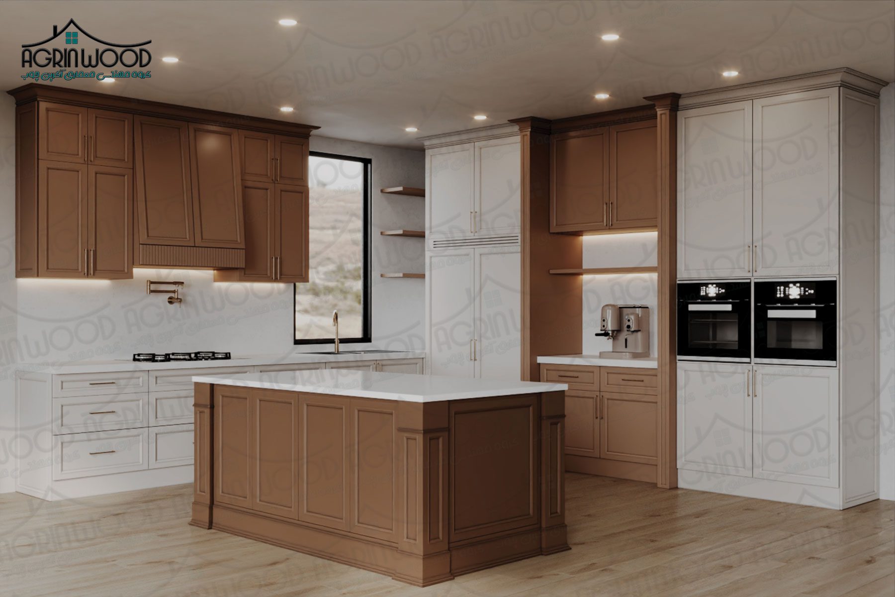 مدل شیک کابینت روکش وکیوم